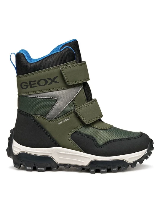 Zdjęcie produktu Geox Kozaki zimowe "Himalaya" w kolorze khaki rozmiar: 28