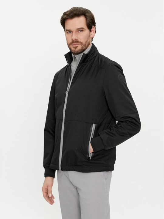 Zdjęcie produktu Geox Kurtka bomber Spherica M4522V T3083 F9000 Czarny Regular Fit