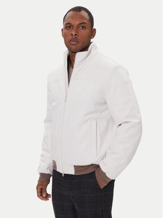 Zdjęcie produktu Geox Kurtka bomber Vincit M5620C T3127 F5273 Beżowy Regular Fit