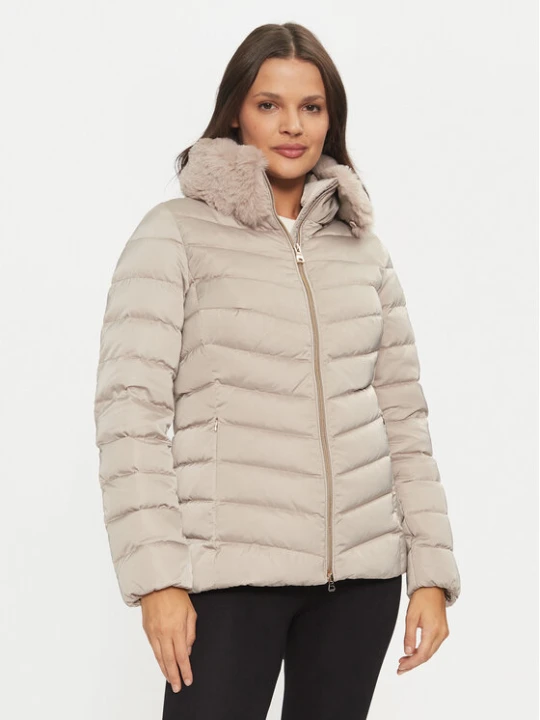Zdjęcie produktu Geox Kurtka puchowa Calithe W4626T T3122 F5025 Beżowy Regular Fit