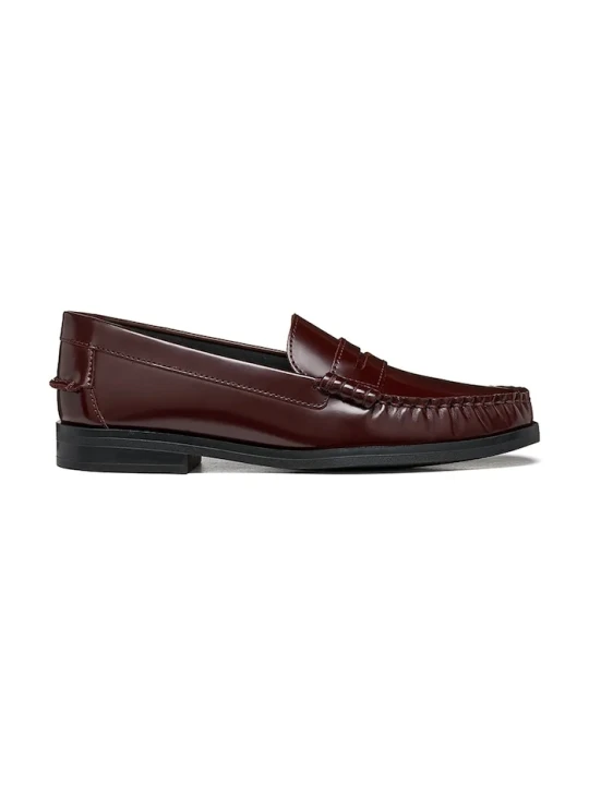 Zdjęcie produktu Geox loafersy damskie skórzane D NOEMEN bordowy