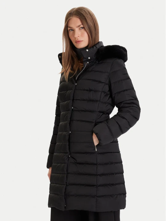 Zdjęcie produktu Geox Kurtka puchowa Bettanie W5626H-T3122 F9000 Czarny Regular Fit