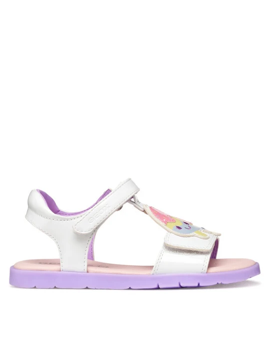 Zdjęcie produktu Geox Sandały J Sandal Joyfoot Gir J65P1C 000HH C0761 D Biały