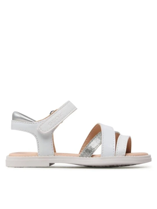 Zdjęcie produktu Geox Sandały J Sandal Karly Girl J5235D00254C1000 M Biały