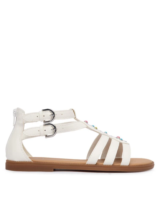 Zdjęcie produktu Geox Sandały Jr Sandal Karly J6535D 000BC C0653 D Biały