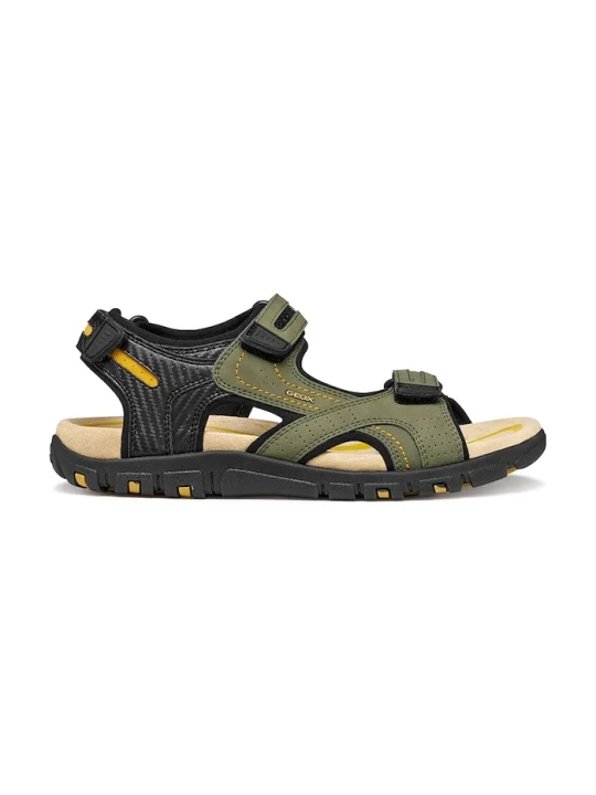 Zdjęcie produktu Geox sandały trekkingowe męskie UOMO SANDAL STRADA zielony
