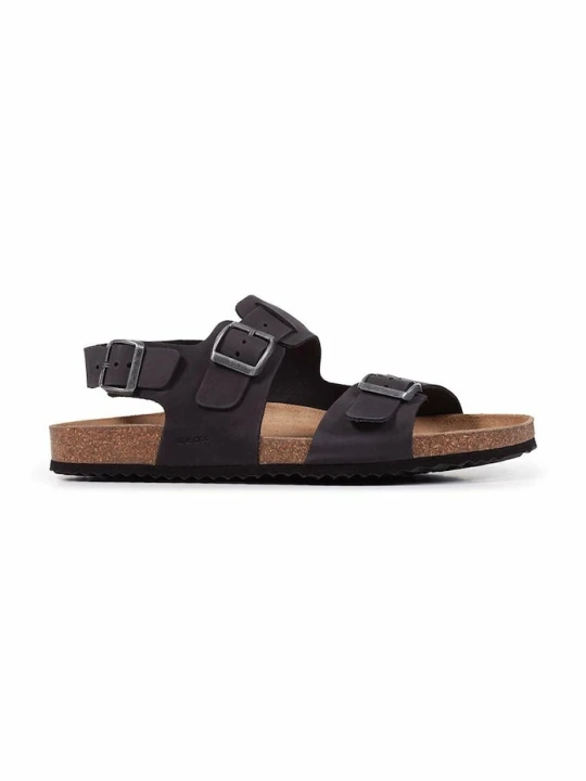 Zdjęcie produktu Geox sandały zamszowe U SANDAL GHITA A czarny