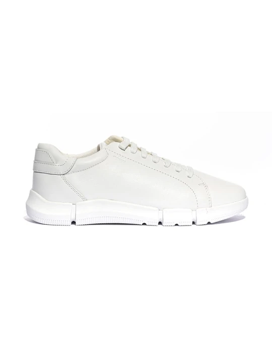 Zdjęcie produktu Geox Skórzane sneakersy "Adacter" w kolorze białym rozmiar: 39