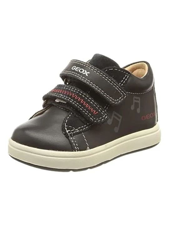 Zdjęcie produktu Geox Skórzane sneakersy "Biglia" w kolorze brązowym rozmiar: 21