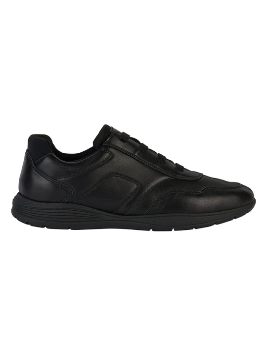 Zdjęcie produktu Geox Skórzane sneakersy "Spherica EC2" w kolorze czarnym rozmiar: 42