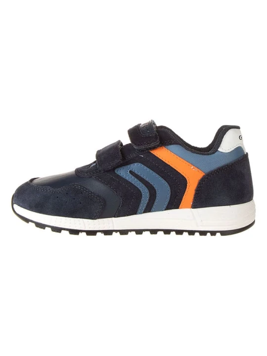 Zdjęcie produktu Geox Sneakersy "Alben" w kolorze granatowo-pomarańczowym rozmiar: 30