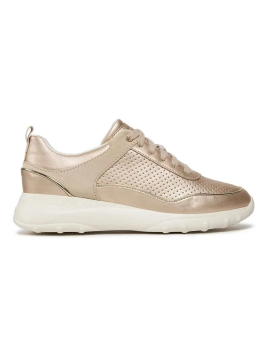 Zdjęcie produktu Geox Sneakersy "Alleniee" w kolorze złotym rozmiar: 40