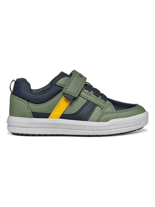 Zdjęcie produktu Geox Sneakersy "Arzach" w kolorze granatowo-zielonym rozmiar: 28