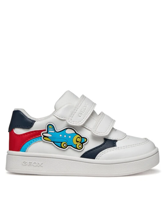 Zdjęcie produktu Geox Sneakersy B Eclyper Boy B655LC 000BC C0050 M Biały