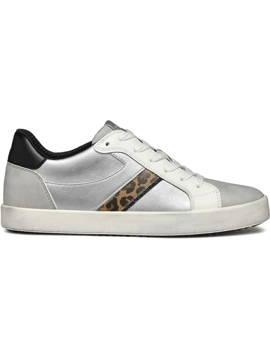 Zdjęcie produktu Geox Sneakersy "Blomiee" w kolorze srebrnym rozmiar: 39