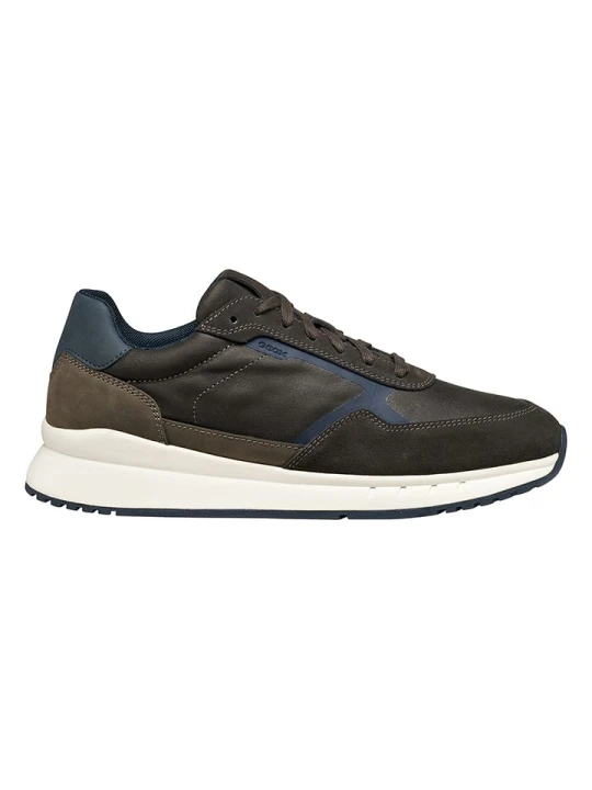 Zdjęcie produktu Geox Sneakersy "Branthon" w kolorze oliwkowo-czarno-granatowym rozmiar: 43