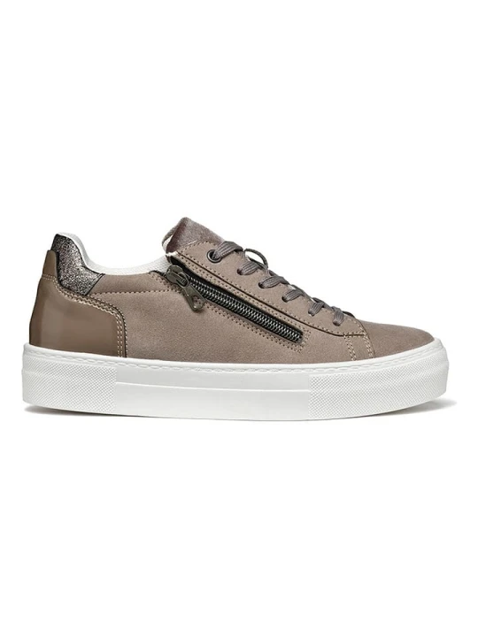 Zdjęcie produktu Geox Sneakersy "Claudin" w kolorze jasnobrązowym rozmiar: 38