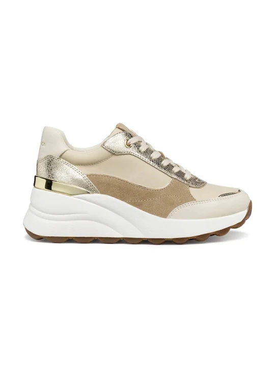 Zdjęcie produktu Geox sneakersy D SPHERICA EC13 beżowy