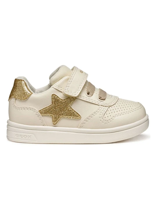Zdjęcie produktu Geox Sneakersy "DJRock" w kolorze kremowym rozmiar: 24
