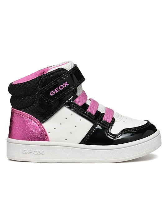 Zdjęcie produktu Geox Sneakersy "Eclyper" w kolorze biało-czarnym rozmiar: 23