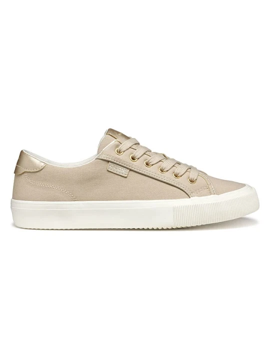 Zdjęcie produktu Geox Sneakersy "Emmeleny" w kolorze beżowym rozmiar: 36