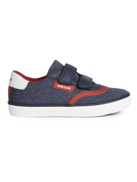 Zdjęcie produktu Geox Sneakersy "Gisli" w kolorze granatowo-czerwonym rozmiar: 32