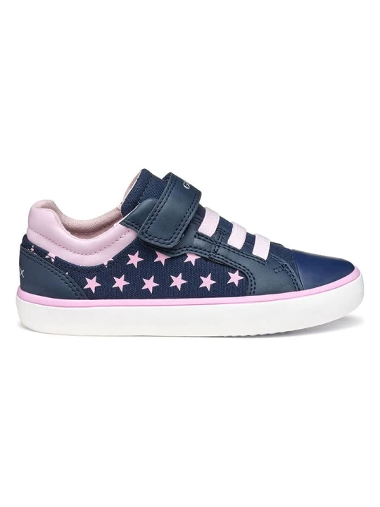 Zdjęcie produktu Geox Sneakersy "Gisli" w kolorze granatowo-jasnoróżowym rozmiar: 39