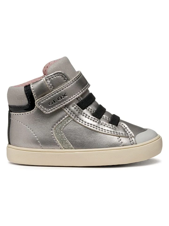 Zdjęcie produktu Geox Sneakersy "Gisli" w kolorze srebrnym rozmiar: 25