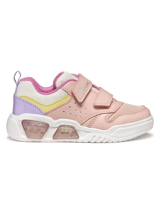 Zdjęcie produktu Geox Sneakersy "Illuminus" w kolorze jasnoróżowym rozmiar: 33