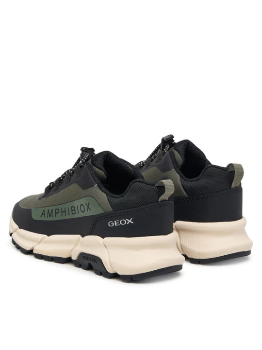 Zdjęcie produktu Geox Sneakersy J Flexyper Plus Boy B Abx J46LCC 0FU50 C0498 M Zielony ciemny
