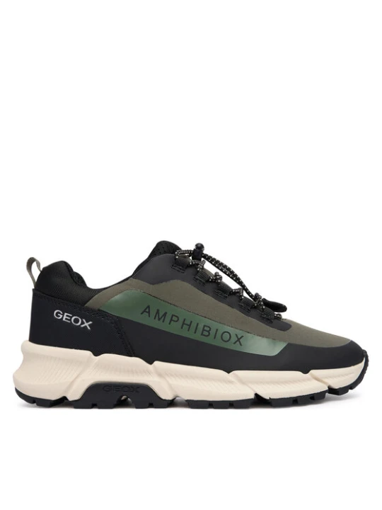 Zdjęcie produktu Geox Sneakersy J Flexyper Plus Boy B Abx J46LCC 0FU50 C0498 S Zielony ciemny