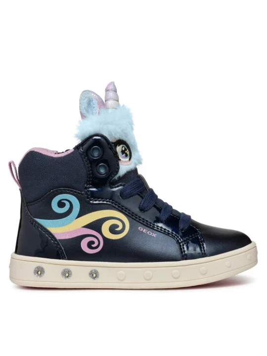 Zdjęcie produktu Geox Sneakersy J Skylin Girl J468WA 0NFBH C4243 D Granatowy