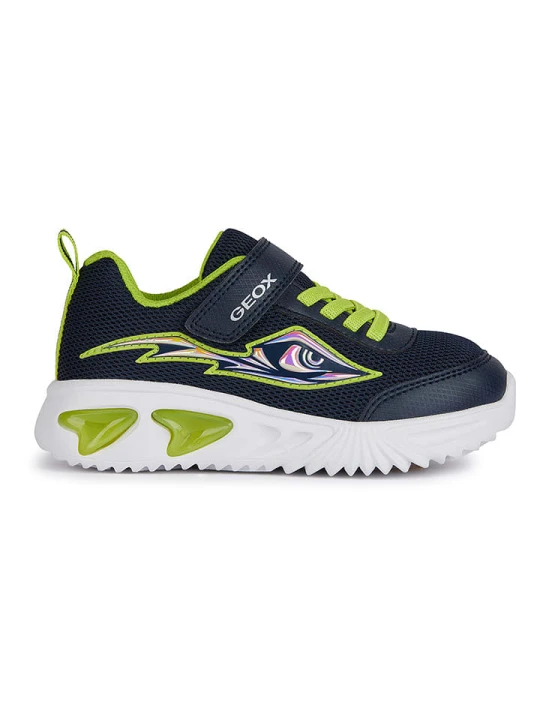 Zdjęcie produktu Geox Sneakersy "Lights - Assister" w kolorze granatowo-zielonym rozmiar: 35