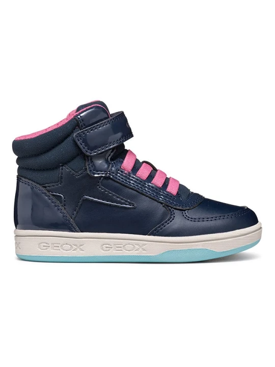 Zdjęcie produktu Geox Sneakersy "Maltin" w kolorze granatowo-różowym rozmiar: 30