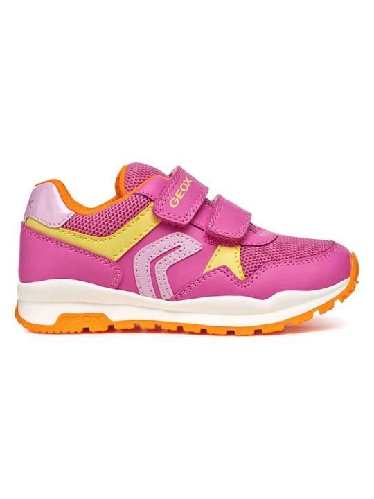 Zdjęcie produktu Geox Sneakersy "Pavel" w kolorze pomarańczowo-różowym rozmiar: 39