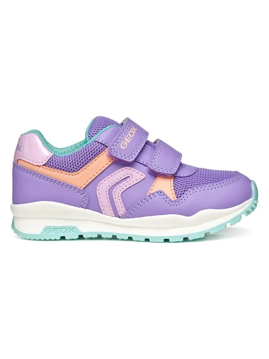 Zdjęcie produktu Geox Sneakersy "Pavel" w kolorze turkusowo-fioletowym rozmiar: 26
