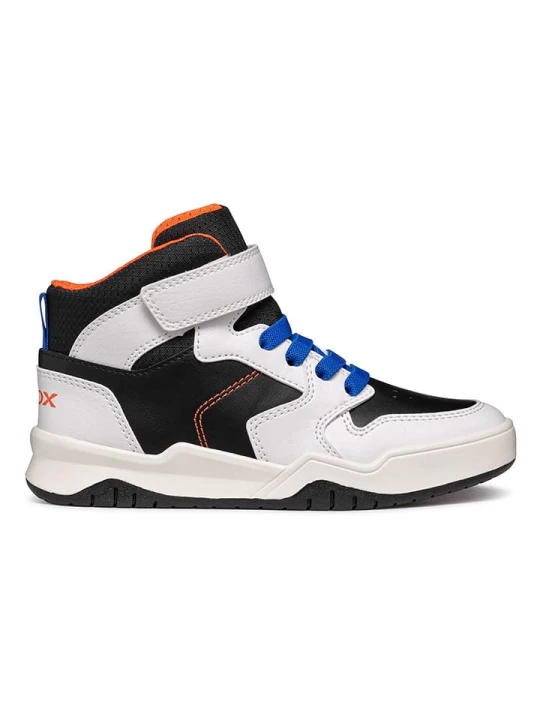 Zdjęcie produktu Geox Sneakersy "Perth" w kolorze biało-czarnym rozmiar: 28