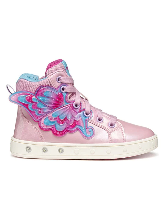 Zdjęcie produktu Geox Sneakersy "Skylin" w kolorze jasnoróżowym rozmiar: 27
