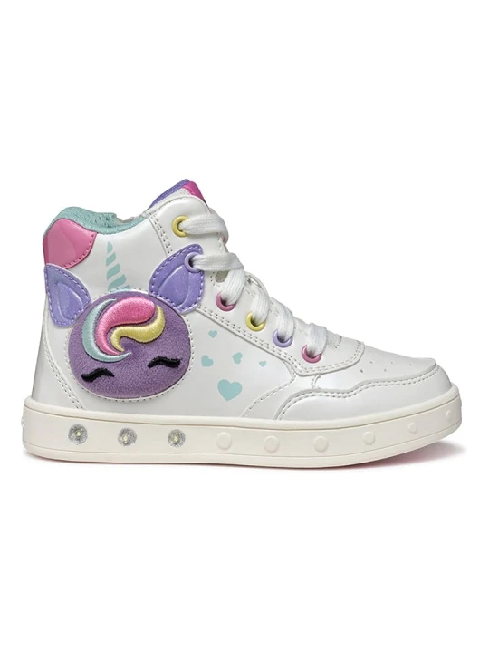 Zdjęcie produktu Geox Sneakersy "Skylin" w kolorze kremowym rozmiar: 32