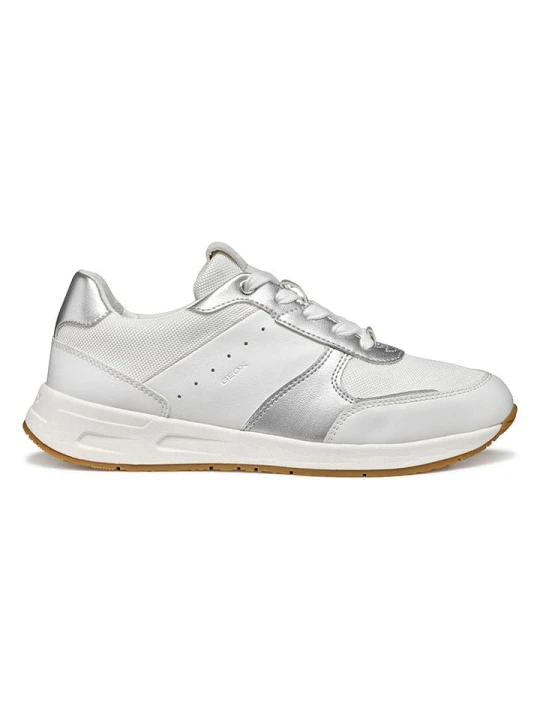 Zdjęcie produktu Geox Sneakersy w kolorze srebrno-białym rozmiar: 38