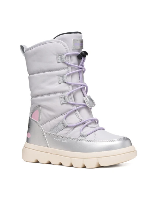 Zdjęcie produktu Geox Śniegowce J Willaboom Girl B Abx J66HWA 0FUNF C1239 S Szary jasny