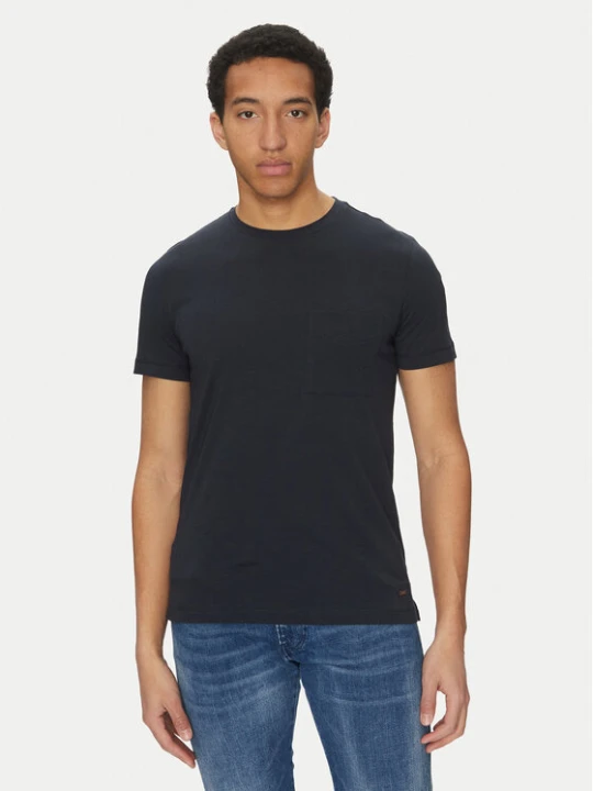 Zdjęcie produktu Geox T-Shirt M5510C T3243 F1624 Granatowy Regular Fit
