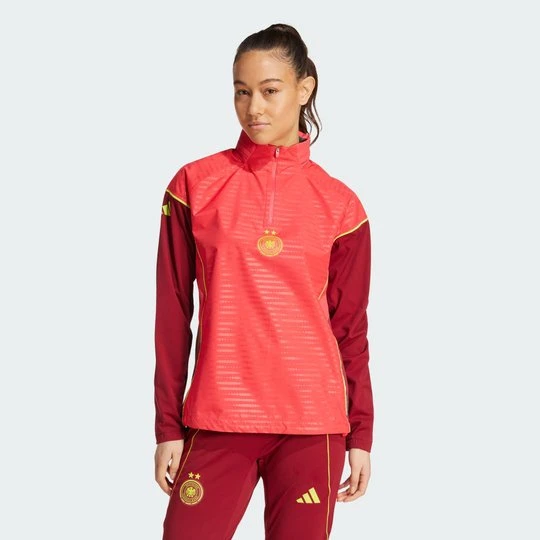 Zdjęcie produktu Germany Tiro 25 Pro Rain Top Adidas Core Pink