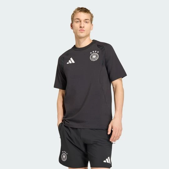Zdjęcie produktu Germany Tiro Travel T-Shirt Adidas czarny
