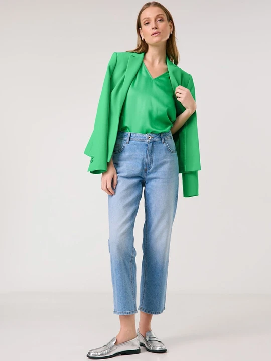 Zdjęcie produktu Gerry Weber Bluzka w kolorze zielonym rozmiar: 38