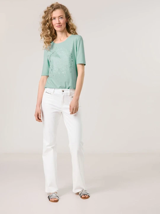 Zdjęcie produktu Gerry Weber Koszulka w kolorze błękitnym rozmiar: 40
