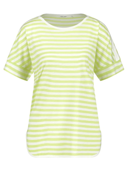 Zdjęcie produktu Gerry Weber Koszulka w kolorze żółto-białym rozmiar: 40