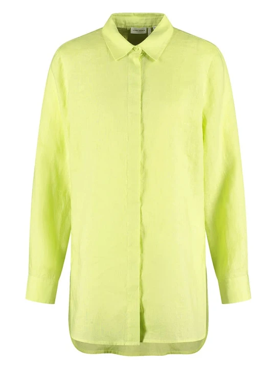 Zdjęcie produktu Gerry Weber Lniana bluzka w kolorze żółtym rozmiar: 42