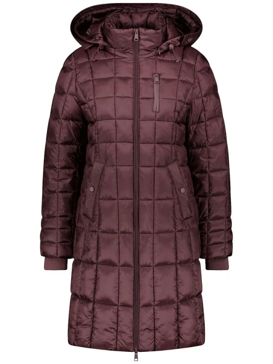 Zdjęcie produktu Gerry Weber Płaszcz pikowany w kolorze bordowym rozmiar: 46
