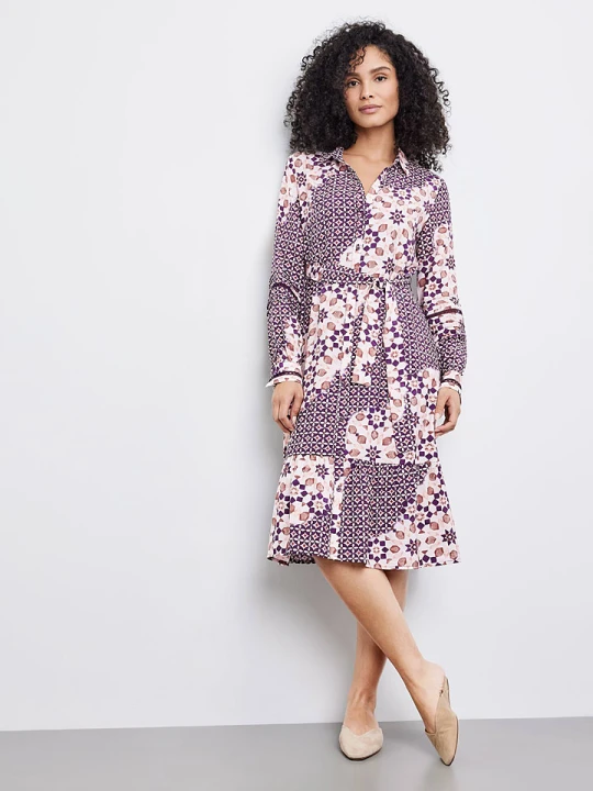Zdjęcie produktu Gerry Weber Sukienka w kolorze jasnoróżowo-ciemnofioletowym rozmiar: 40